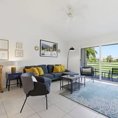 Isla Del Sol Condo | Golf Views, Pool & Balcony