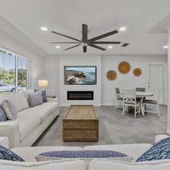 The Coastal Retreat: Modern 3BR Home with Beachy Charm