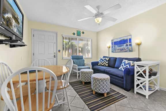 Beachy Madeira Getaway | Tropic Breeze Unit 18 – Steps to Beach, Pool Access - Image 1