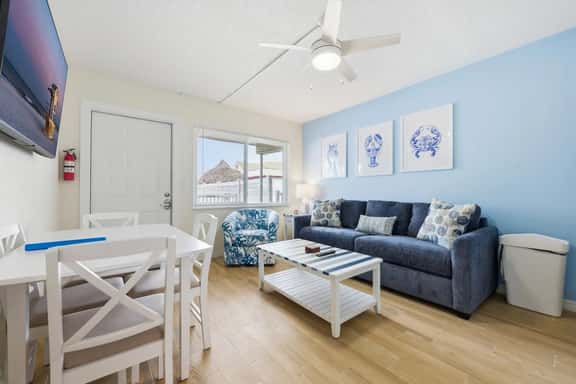 Updated 1 BR Madeira Beach Condo I Pool I Sleeps 5 I Ground Floor - Image 1