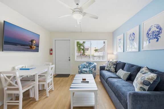Updated 1 BR Madeira Beach Condo I Pool I Sleeps 5 I Ground Floor - Image 2