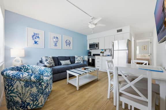 Updated 1 BR Madeira Beach Condo I Pool I Sleeps 5 I Ground Floor - Image 3