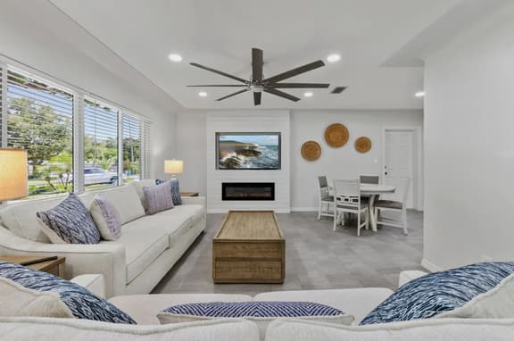 The Coastal Retreat: Modern 3BR Home with Beachy Charm - Image 1